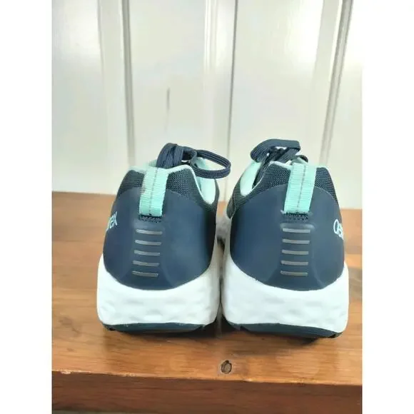 Aetrex Danika Women’s Arch Support Sneakers Navy Mint AP105W Size 10.5-11 - Picture 4 of 9